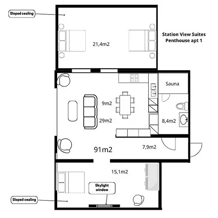 Station View Apartment *